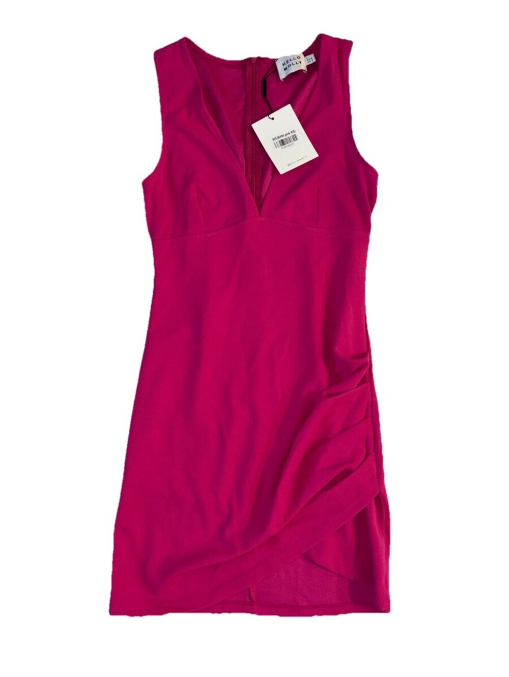 Hello Molly Pink Sleeveless Short Dress Size Small / 4 Hoco Formal Dinner